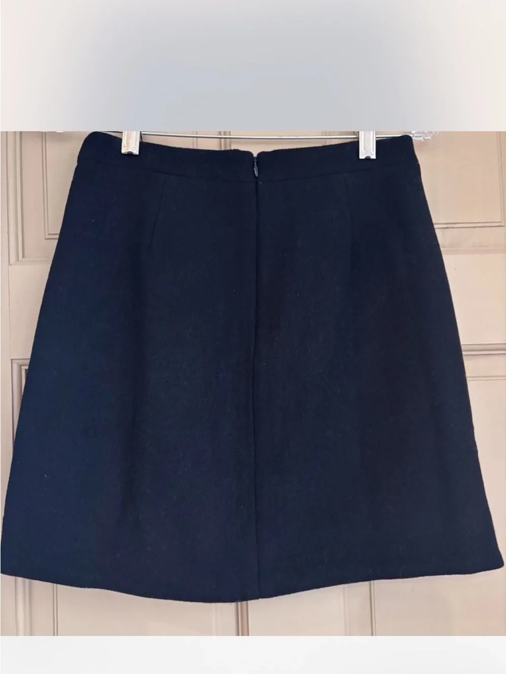 Black Ruffle A-Line Skirt - Brand: J. Crew
